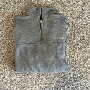 Grey Columbia sweater